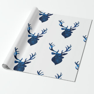 Winter Stag Wrapping Paper