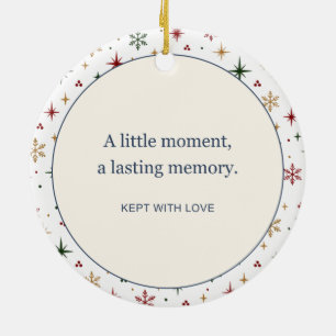 Winter Starlight Wish Upon a Star Ornament
