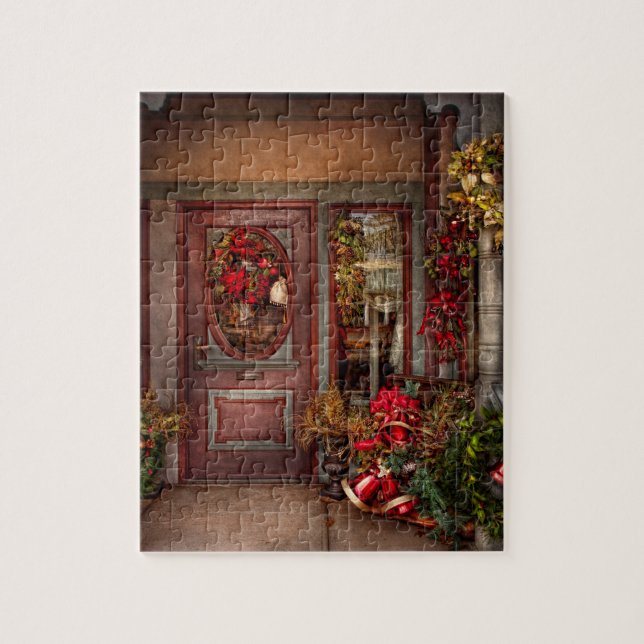 Winter - Store - Dressed for the holidays Jigsaw Puzzle (Vertical)