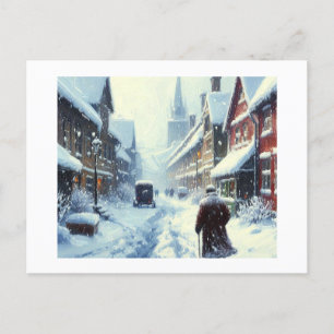 Winter Storm,  Postcard