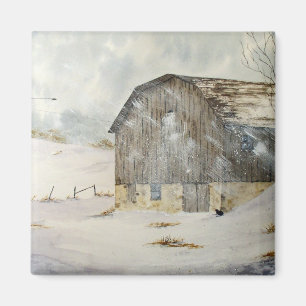 Winter Storm Warning Magnet
