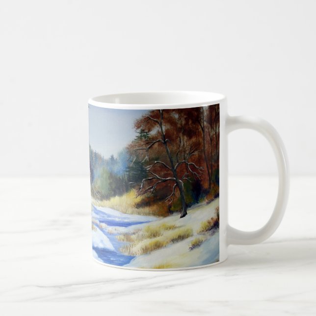 Winter Stream Mug (Right)