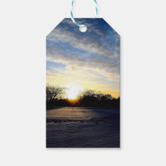 Winter Sunrise Gift Tags