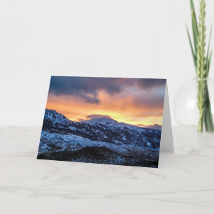 Winter Sunrise Notecard