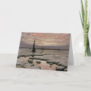 Winter Sunset  Card