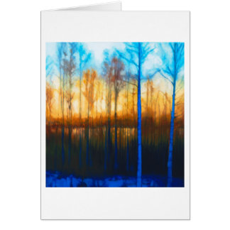 Winter Sunset on Lake Siljan