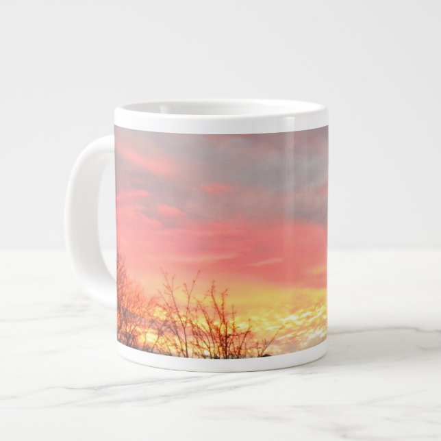 Winter Sunset Speciality Mug (Front Left)