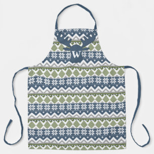 Winter Sweater All-Over Print Apron