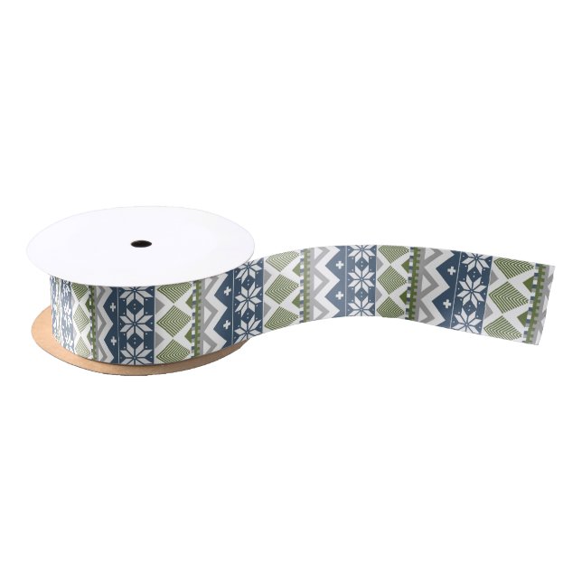Winter Sweater Ribbon Satin Ribbon (Spool)