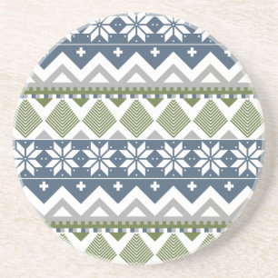 Winter Sweater Sandstone Coaster
