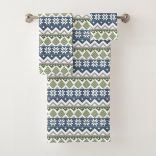 Winter Sweater Towel Set