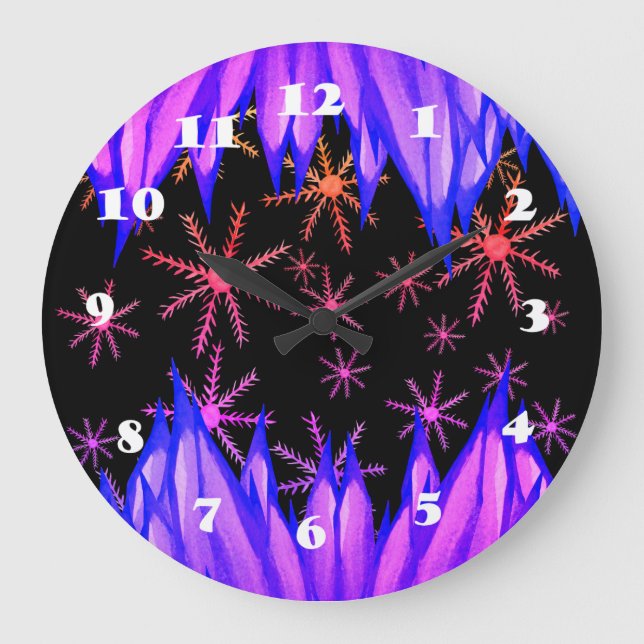 Winter Sweetness Wall Clock (Front)