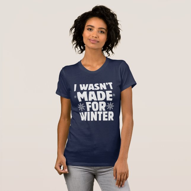Winter T-shirt (Front Full)