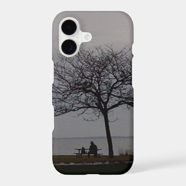 Winter Tail Wag iPhone Case by RoseWrites (Back)