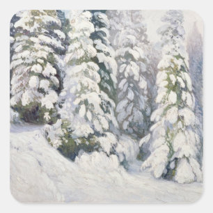 Winter Tale, 1913 Square Sticker