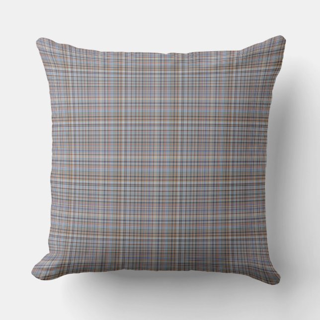 Winter Tartan Cushion (Front)