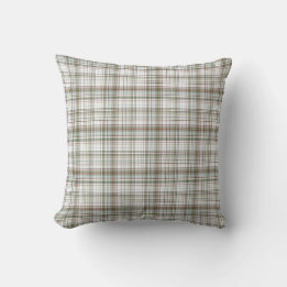 Winter Tartan Cushion