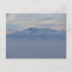Winter Tatras from Pieniny Postcard