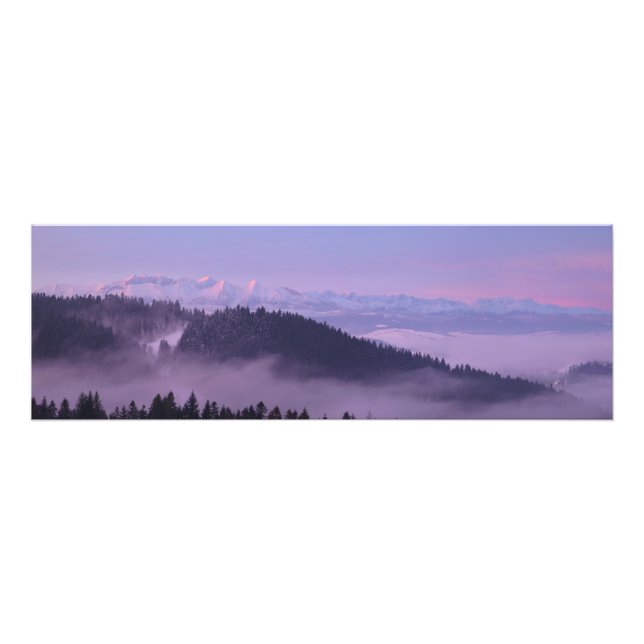 Winter Tatras view Photo Print (Front)