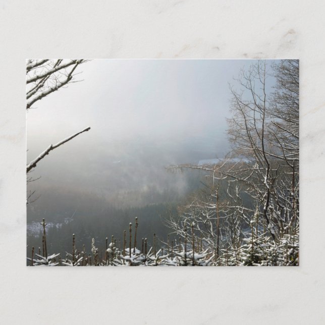 Winter The Macclesfield Forest Card (Front)