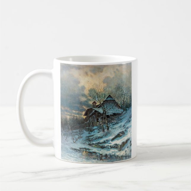 Winter Theme by Angyal Vojtech Coffee Mug (Left)