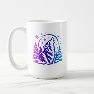 Winter-themed coffee mug