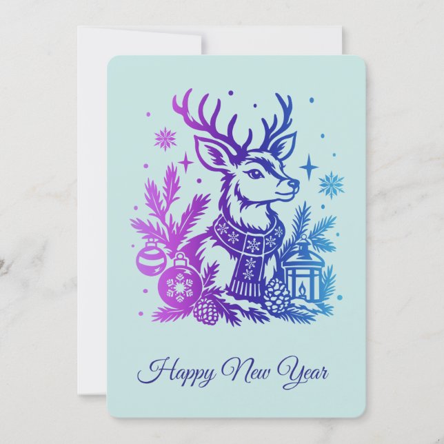 Winter-themed  invitation (Front)