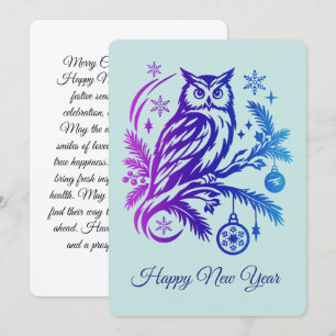 Winter-themed invitation