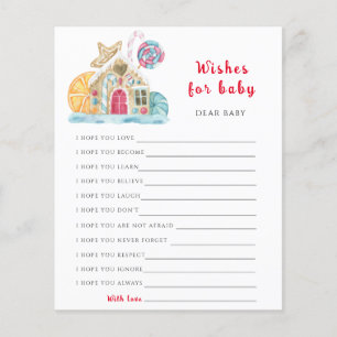 Winter themes Party game   wishes for baby