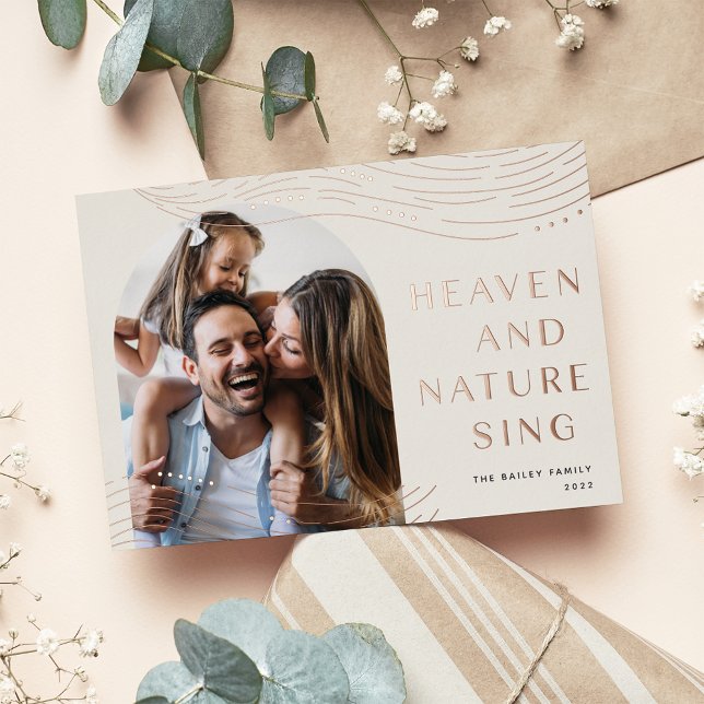 Winter Tidings | Arch Photo Rose Gold (Creator Uploaded)