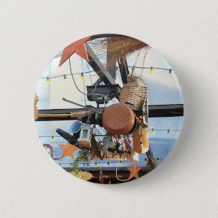 Winter Time 6 Cm Round Badge