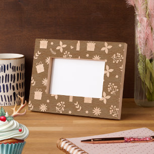 Winter Time Etched Frames