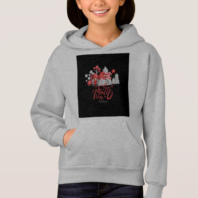 winter time hoodie (Front)