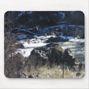 Winter time in Hayfork, California... Mouse Pad