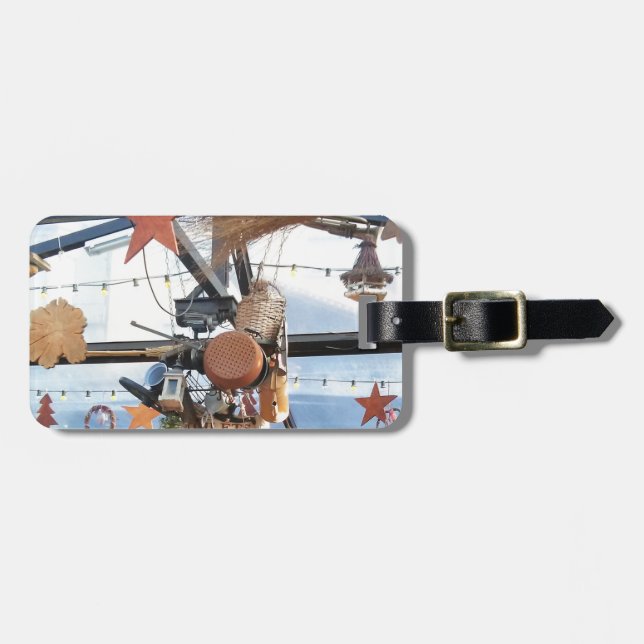 Winter Time Luggage Tag (Front Horizontal)