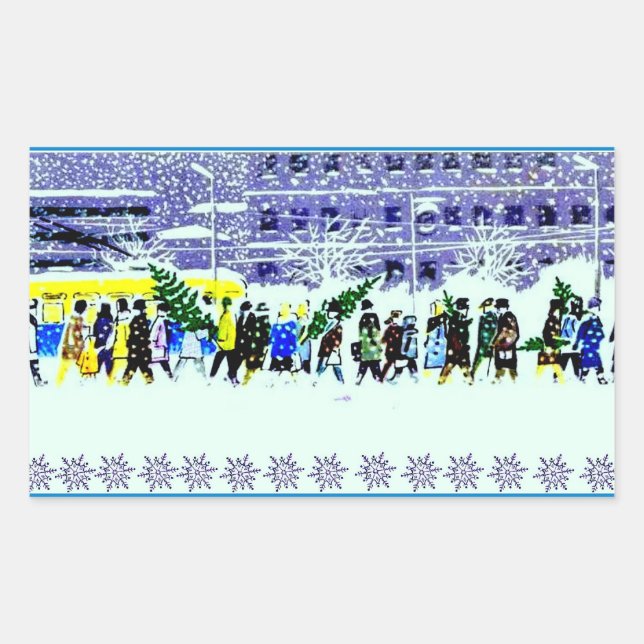 Winter Time Sticker (Front)