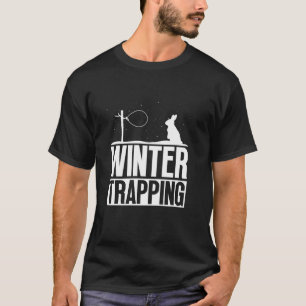 Winter Trapping Animal Trapping Wire Snare Long Sl T-Shirt