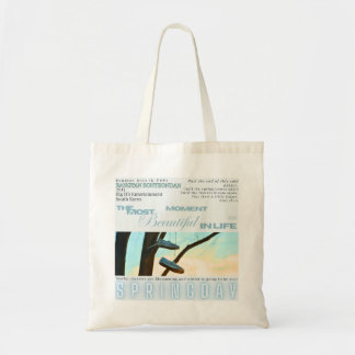 Winter Tree Canvas Tote Bag