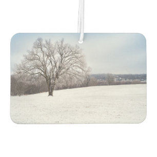 Winter Tree Car Air Freshener