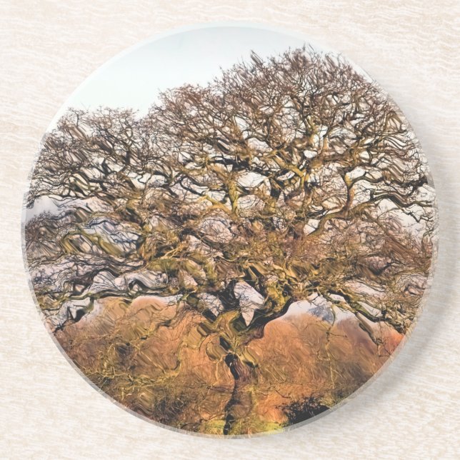 WINTER TREE COASTER (Front)