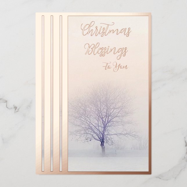 Winter tree custom Christmas (Front)