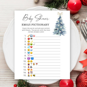 Winter tree \ Emoji pictionary game