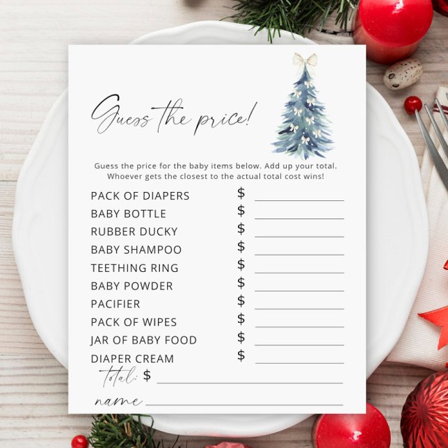 Winter tree Guess the price Game (Creator Uploaded)