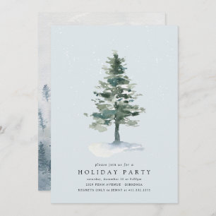 Winter Tree Holiday Card