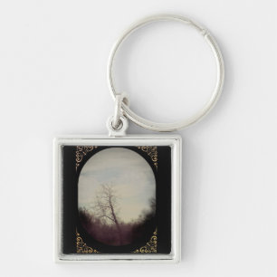 Winter Tree Keychain