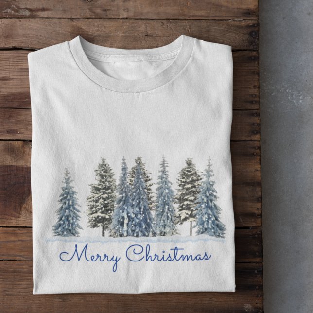 Winter Tree Merry Christmas T-Shirt (Creator Uploaded)