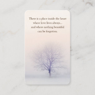 Winter Tree Prayer Cards