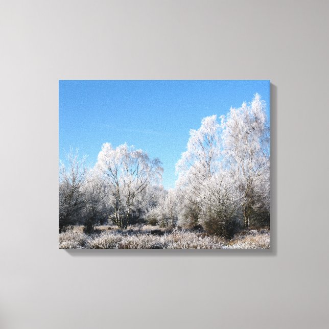 WINTER TREES CANVAS PRINT (Front)