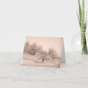 Winter Trees Card