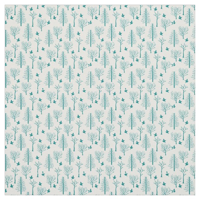 Winter Trees Fabric (Swatch)